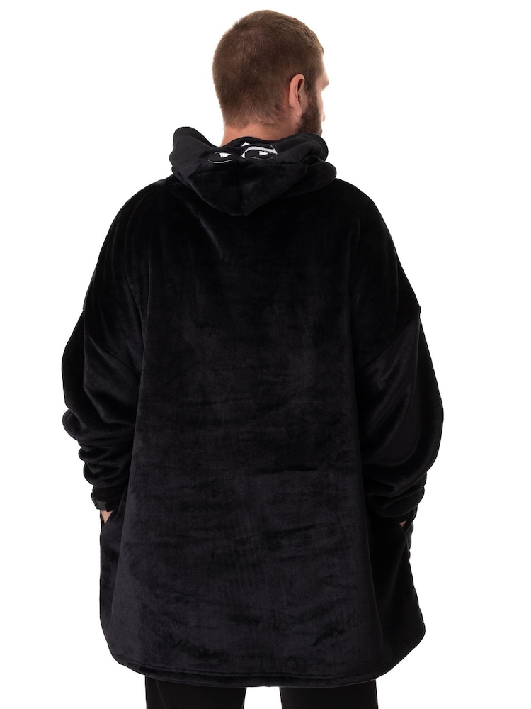 Vanilla Underground Black Mens Star Wars Blanket Hoodie - Image 2 of 6