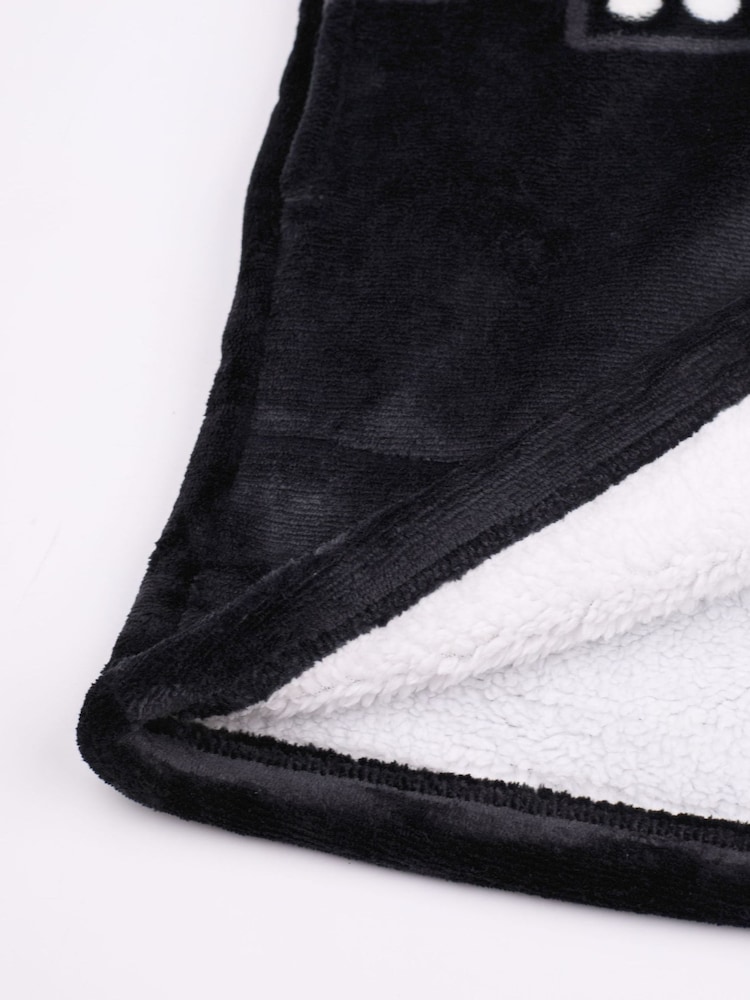 Vanilla Underground Black Mens Star Wars Blanket Hoodie - Image 3 of 6