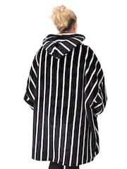Vanilla Underground Black Unisex Disney Nightmare Before Christmas Adults Blanket Hoodie - Image 2 of 6