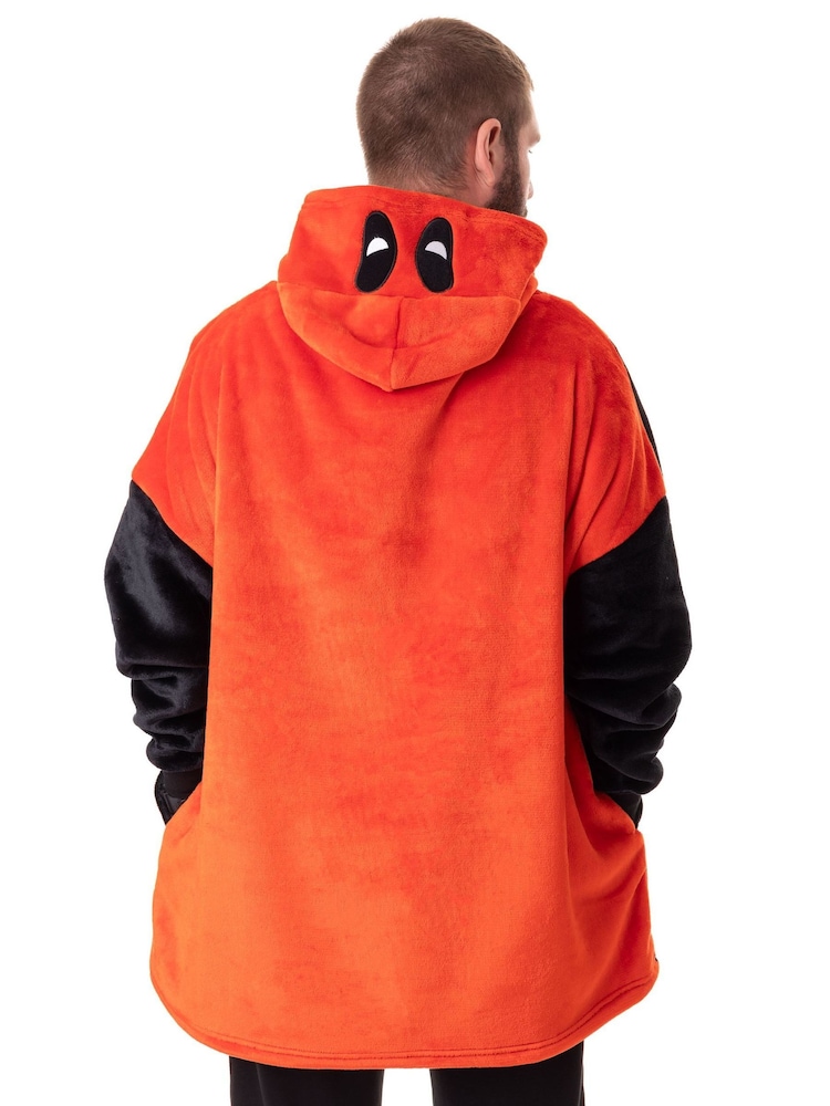 Vanilla Underground Red Mens Venom Blanket Hoodie - Image 2 of 6