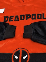 Vanilla Underground Red Mens Venom Blanket Hoodie - Image 6 of 6