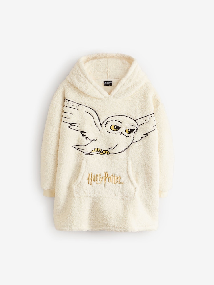 Vanilla Underground Cream Girls Harry Potter Hedwig Blanket Hoodie - Image 1 of 6