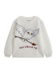 Vanilla Underground Blue Harry Potter Hedwig Long Sleeves Long Leg Pyjamas - Image 3 of 6