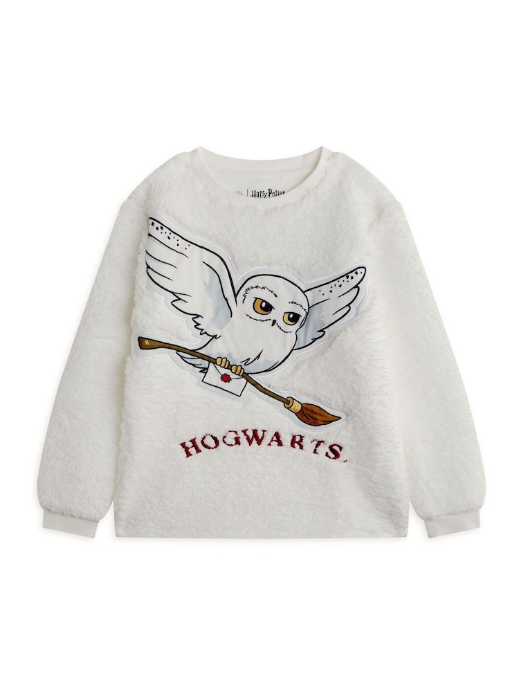 Vanilla Underground Blue Harry Potter Hedwig Long Sleeves Long Leg Pyjamas - Image 3 of 6