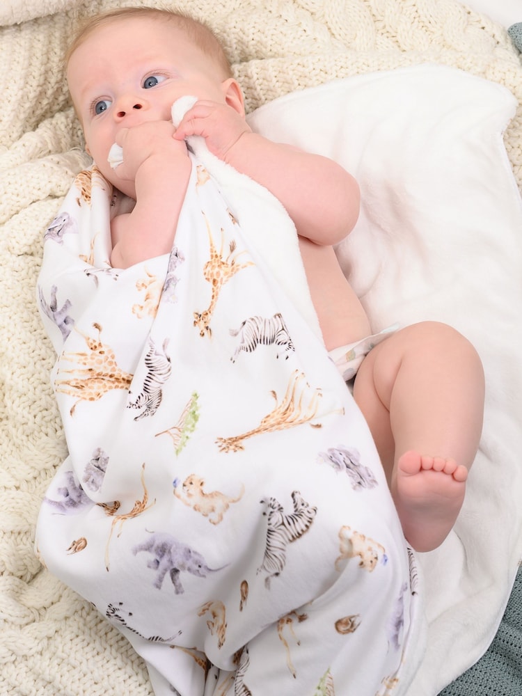 Wrendale No Colour Baby Little Savannah Blanket - Image 1 of 3