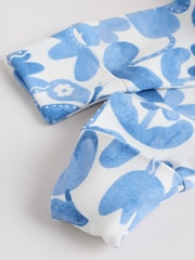 Blau - 100% Cotton Two Way Zip Baby Footless Sleepsuits 3 Pack (0mths-3yrs) - Bild 9 von 11
