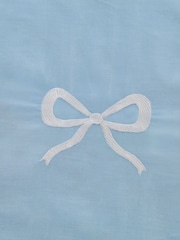 Bow Embroidered Duvet Cover and Pillowcase Set - Изображение 4 из 5