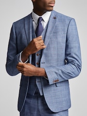 Antique Rogue Blue Hemlock Check Jacket - Image 1 of 5