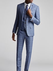 Antique Rogue Blue Hemlock Check Jacket - Image 2 of 5