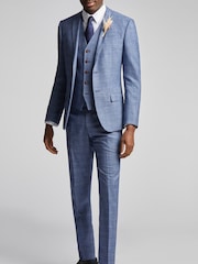 Antique Rogue Blue Hemlock Check Jacket - Image 3 of 5