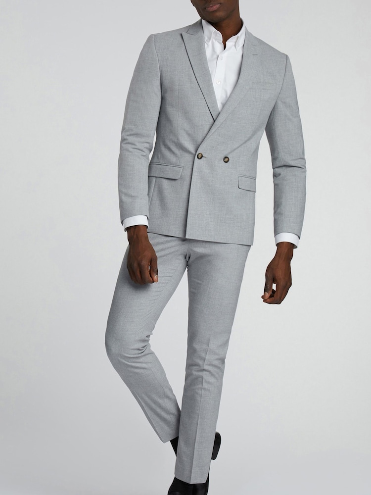 Antique Rogue Grey Plain Jacket - Image 2 of 4