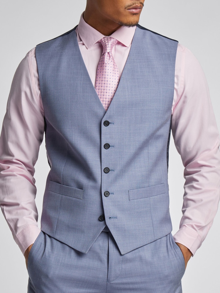 Antique Rogue Blue Pale Vest - Image 1 of 4