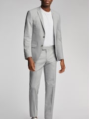 Antique Rogue Grey Plain Regular Jacket - Image 4 of 5