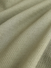 Verde sálvia - Camisa de manga curta com costura contrastante com bolso duplo 100% algodão - Imagem 7 de 9