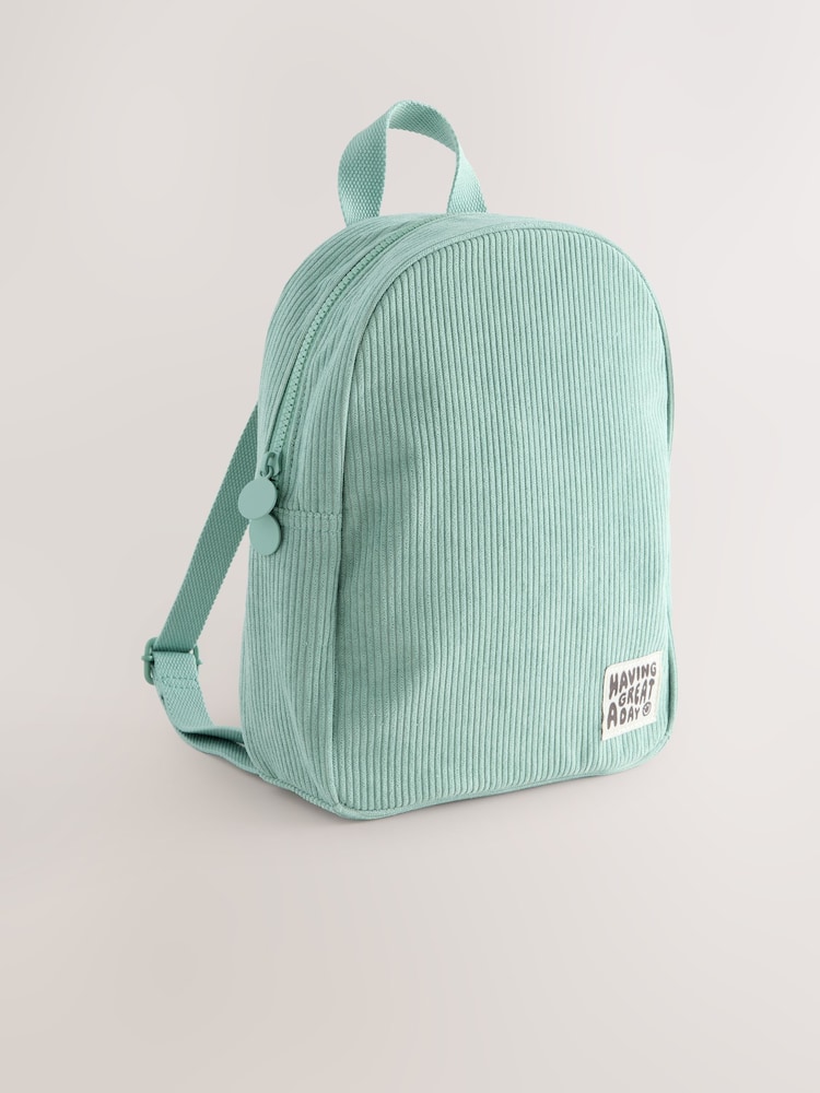 Sage Green Cord - Small Backpack - Image 1 of 5
