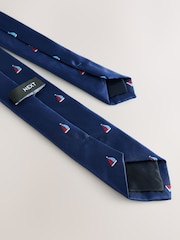 Navy Sailboat Tie (1-16yrs) - Image 3 of 4
