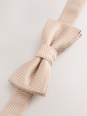Neutral Texture Bow Tie (1-16yrs) - Image 1 of 2