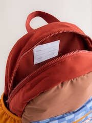 Colourblock Check Backpack - Image 2 of 5