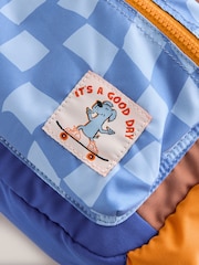 Colourblock Check Backpack - Image 5 of 5