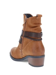 Pavers Brown Ladies Ankle Boots Smart - Image 3 of 5