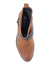 Pavers Brown Ladies Ankle Boots Smart - Image 4 of 5