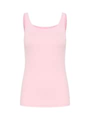 Kaffe Slim Fit Pink Carna Scoop Neck Tank Top - Image 4 of 5
