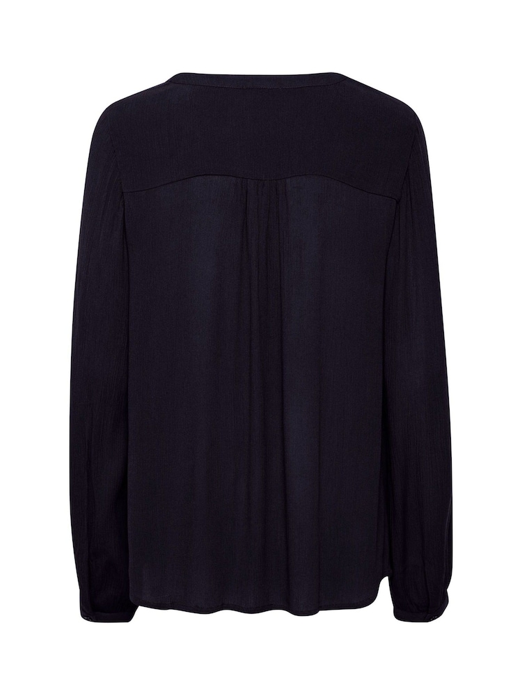Kaffe V-Neck Long Sleeve Tunic - Image 6 of 6