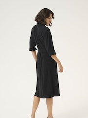 Kaffe Regular Fit KAiben Belted Shirt Dress - Image 2 of 5