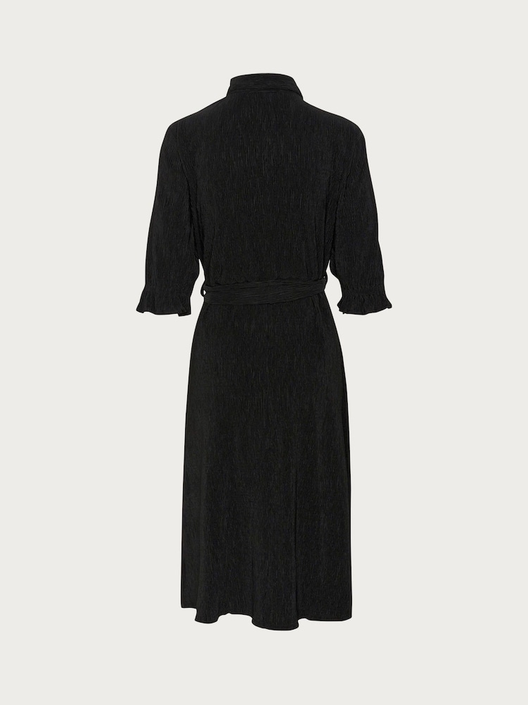 Kaffe Regular Fit KAiben Belted Shirt Dress - Image 5 of 5