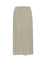 Kaffe Green Sally Elastic Waist Maxi Skirt - Image 4 of 5