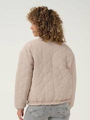 Cream Grey CRMyra Casual Quilted Jacket - Image 2 of 6