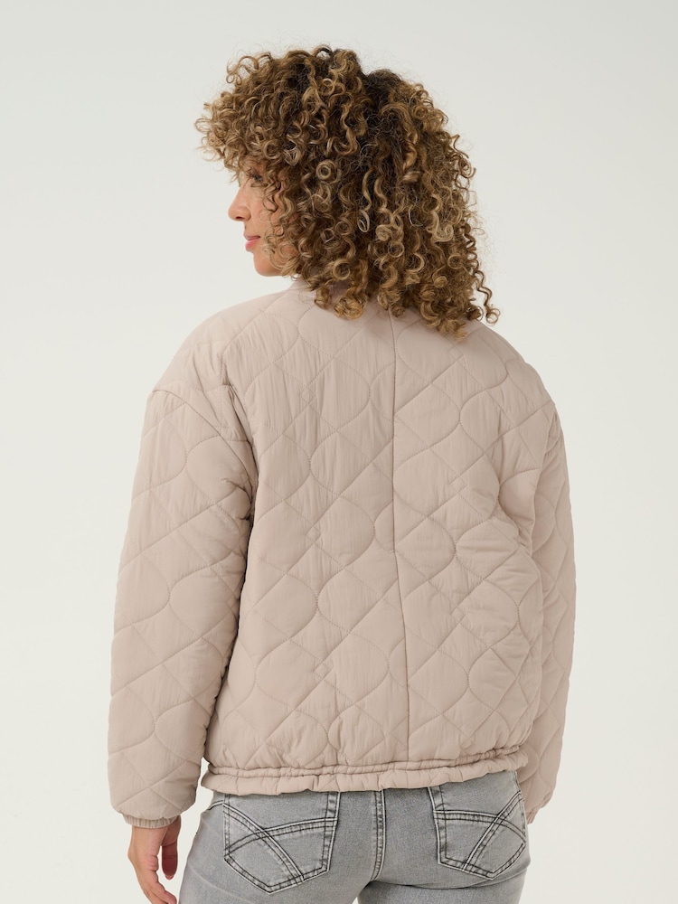 Cream Grey CRMyra Casual Quilted Jacket - Image 2 of 6