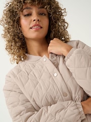 Cream Grey CRMyra Casual Quilted Jacket - Image 4 of 6