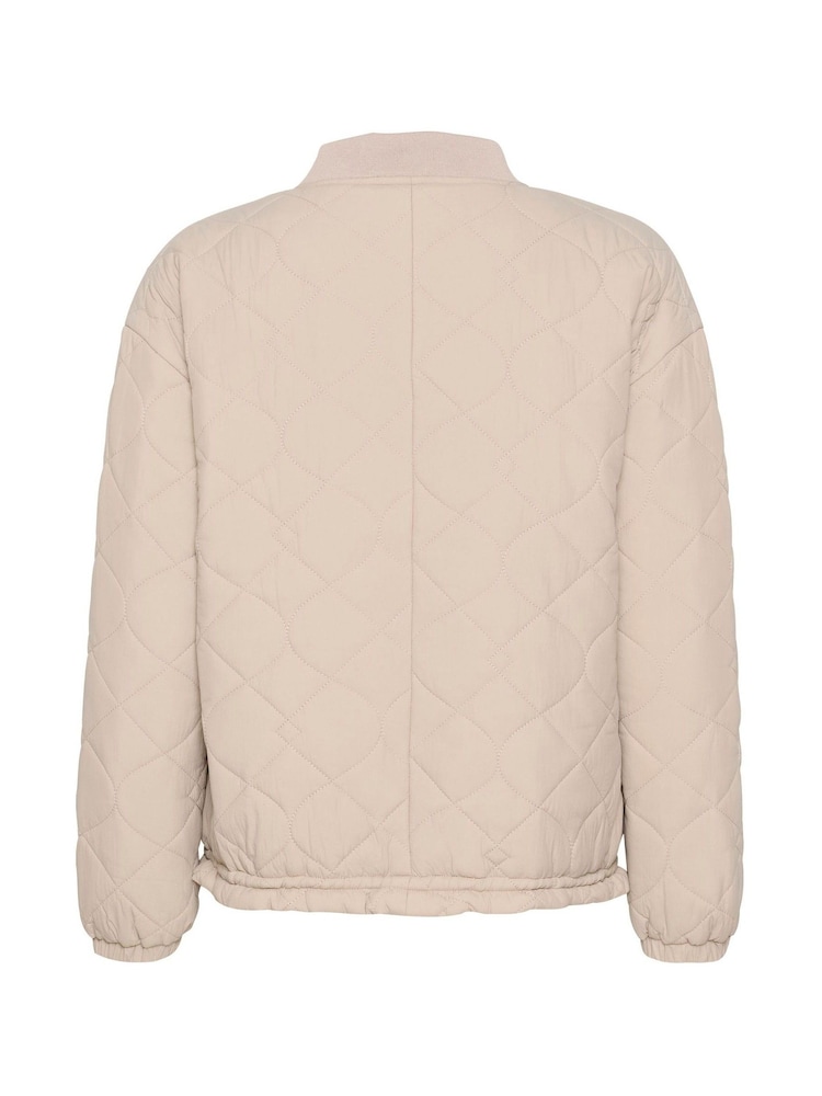 Cream Grey CRMyra Casual Quilted Jacket - Image 6 of 6