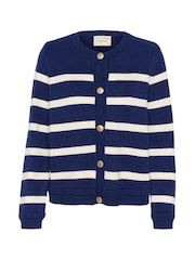 Cream CRMuka Round Neck Blue Cardigan - Image 5 of 6