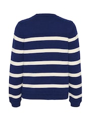Cream CRMuka Round Neck Blue Cardigan - Image 6 of 6