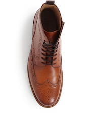 Jones Bootmaker Fletcher Leather Black Boots - Image 6 of 7