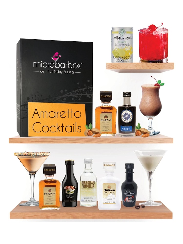 MicroBarBox Amaretto Cocktails Gift Set - Image 1 of 4