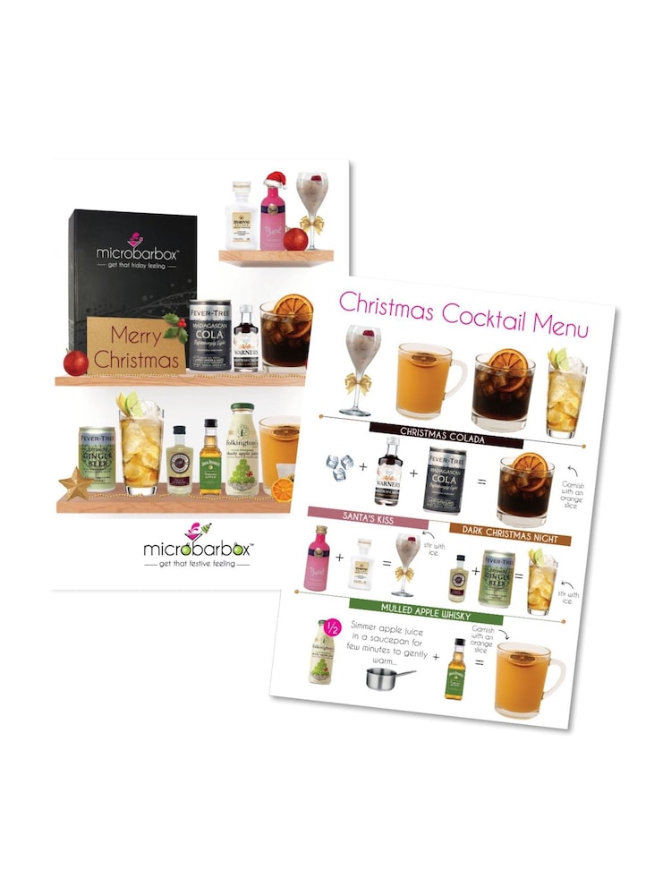 MicroBarBox Christmas Cocktail Set in Premium Gift Box - Image 3 of 3 MicroBarBox Christmas Cocktail Set in Premium Gift Box - Image 3 of 3