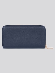 U.S. Polo Assn. Blue Womens Large D-Zip Wallet - Image 3 of 6
