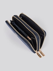 U.S. Polo Assn. Blue Womens Large D-Zip Wallet - Image 4 of 6