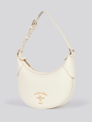 U.S. Polo Assn. Cream Womens Stanford Small Hobo Bag - Image 2 of 6