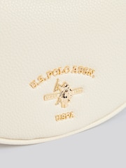 U.S. Polo Assn. Cream Womens Stanford Small Hobo Bag - Image 4 of 6
