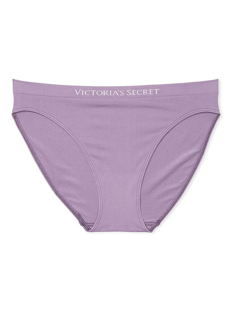 Victoria's Secret Frozen Plum Purple Bikini Knickers - Image 3 of 3