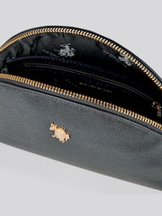 U.S. Polo Assn. Black Womens Jones Round Make Up"/" Beauty Bag - Image 6 of 6