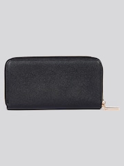 U.S. Polo Assn. Black Womens Large D-Zip Wallet - Image 3 of 5