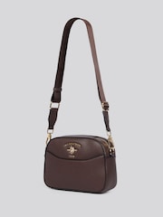 U.S. Polo Assn. Brown Womens Stanford Small Cross-Body Bag - Image 2 of 6