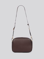 U.S. Polo Assn. Brown Womens Stanford Small Cross-Body Bag - Image 3 of 6