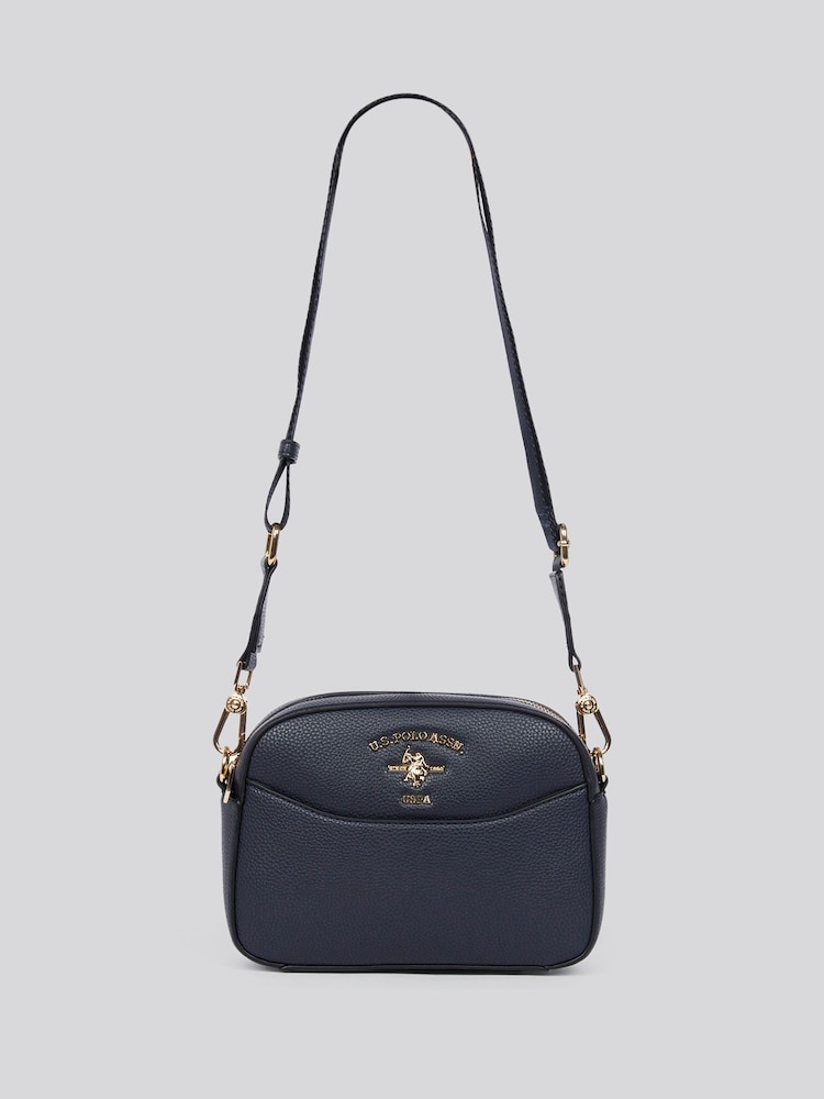 Синій - U.S. Polo Assn. Жіноча маленька сумка Stanford через плече - Image 4 of 6