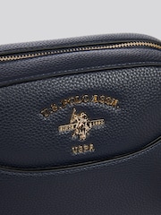 U.S. Polo Assn. Blue Womens Stanford Small Cross-Body Bag - Image 5 of 6